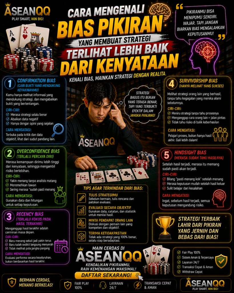 Cara Mengenali Bias Pikiran yang Membuat Strategi Terlihat Lebih Baik dari Kenyataan 7f79fc34 85b1 4475 aa61 b898b981b14f