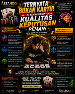 Ternyata Bukan Kartu! Hal Ini Sering Menentukan Kualitas Keputusan Pemain